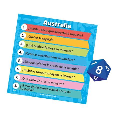 Juego de Mesa  Brainbox El Mundo-1