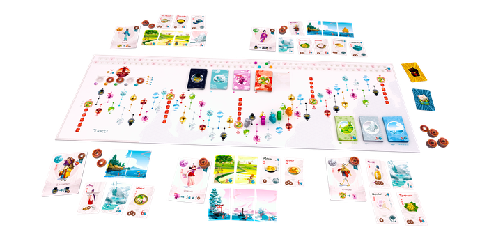 Juego de Mesa  Tokaido-2