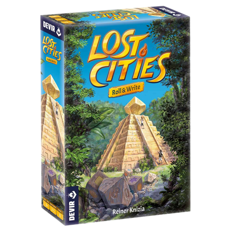 Juego Familiar - Lost Cities: Roll & Write-0