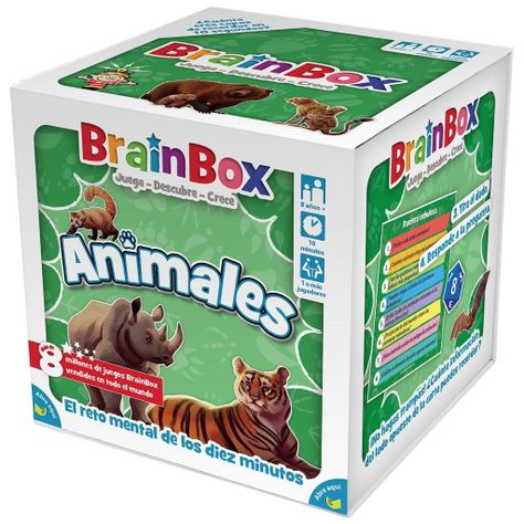 Juego de Mesa  Brainbox Animales-0