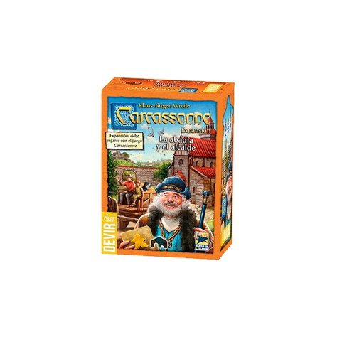 Juego de Mesa  Carcassonne: La Abadía y el Alcalde 2da Edición (Expansión)-0