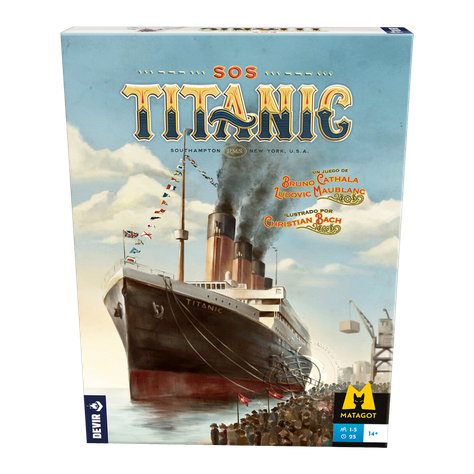 Juego Familiar - SOS Titanic-0