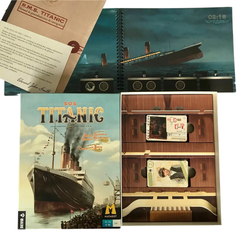 Juego Familiar - SOS Titanic-3