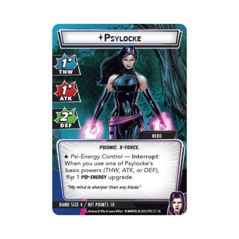 Juego de Mesa - Marvel Champions: Psylocke (Expansión)-3