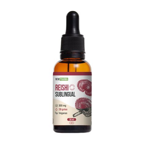 Reishi Sublingual 30 ml Concentración 3:1 - NewPharma-0