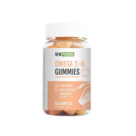 Omega 3-6 - Gomitas 60 Unidades-0