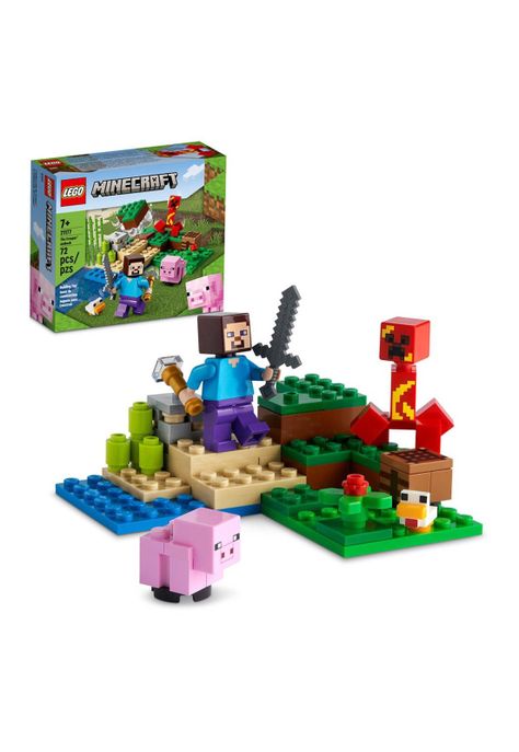Lego Minecraft La Emboscada Del Creeper-1