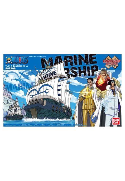 One Piece Model Kit Grand Ship Collection Marine Ship-0
