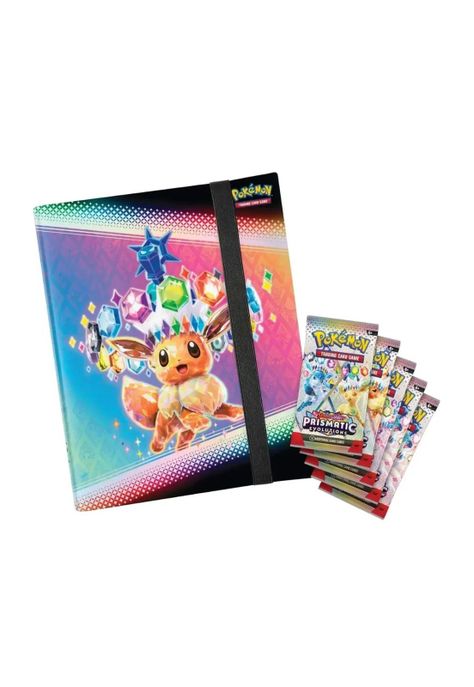 Pokémon Prismatic Evolutions Binder Collection Inglés-1