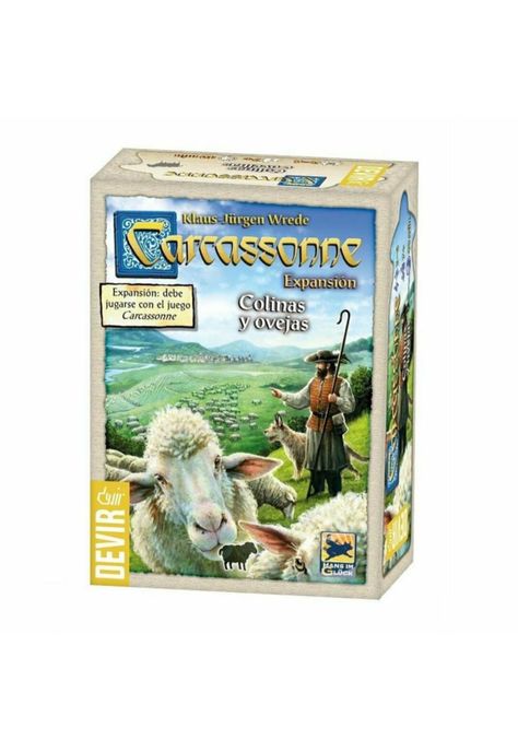 Carcassonne: Colinas y Ovejas 2da Edición-0