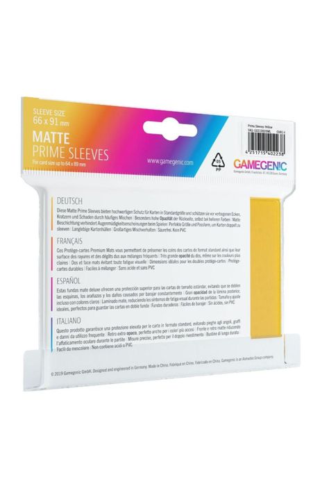 Fundas Protectores Matte GG - Yellow Standard-1