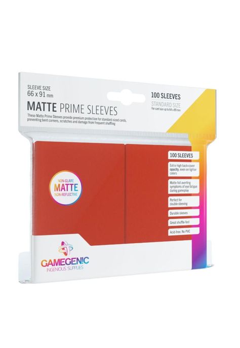 Fundas Protectores Matte GG - Red Standard-0