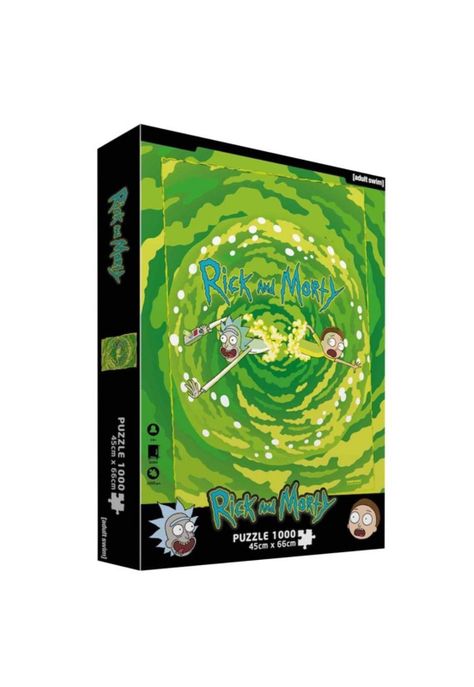 Puzzle 1000 Piezas Rick and Morty Portal-0