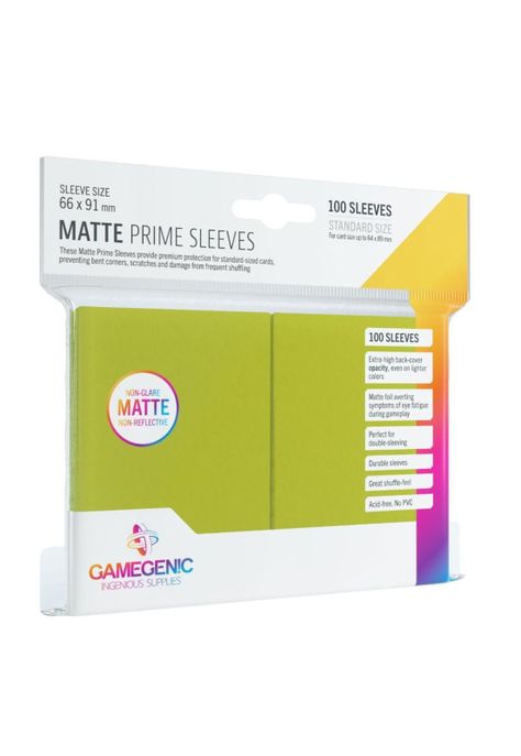 Fundas Protectores Matte GG - Lime Standard-0