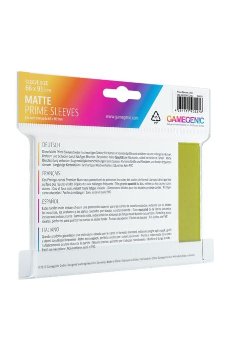 Fundas Protectores Matte GG - Lime Standard-1