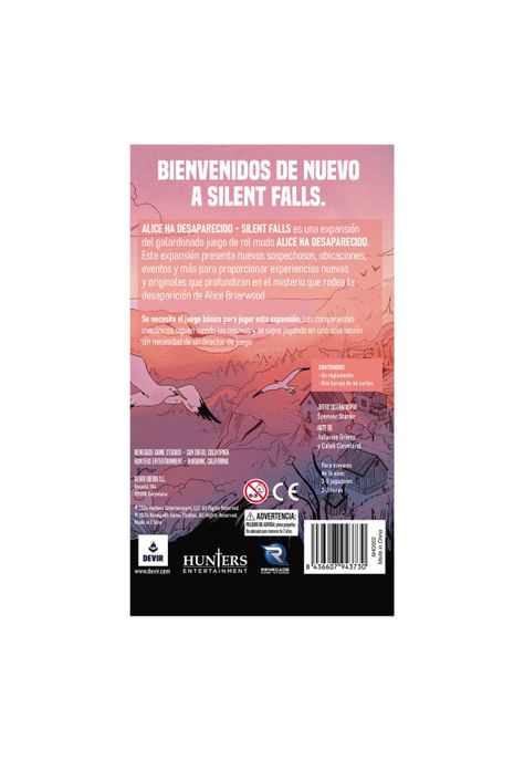 Alice Ha Deaparecido Expansión Silent Falls-1