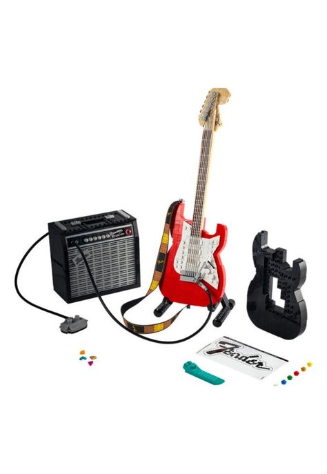 Lego Ideas: Fender Stratocaster-1