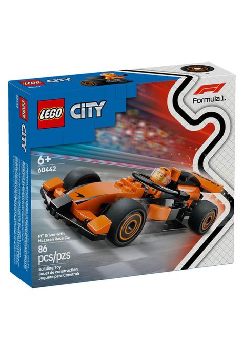 Lego City Piloto de F1 con Auto Mclaren (60442)-0