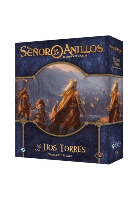El Señor de los Anillos LCG Las Dos Torres expansión de saga-0