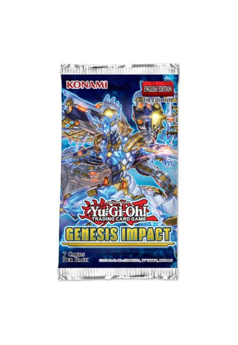 Yu-Gi-OH! Genesis Impact booster sobre-0
