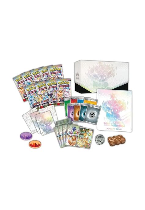 Pokémon Prismatic Evolutions ETB Inglés Elite Trainer Box-1