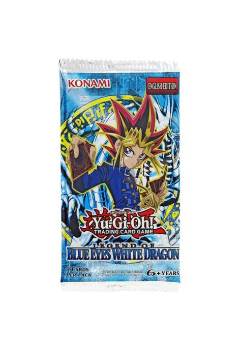 Yu-Gi-Oh Dragón Blanco De Ojos Azules Sobre Español-0