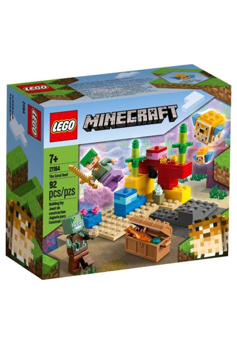Lego Minecraft El Arrecife De Coral-0