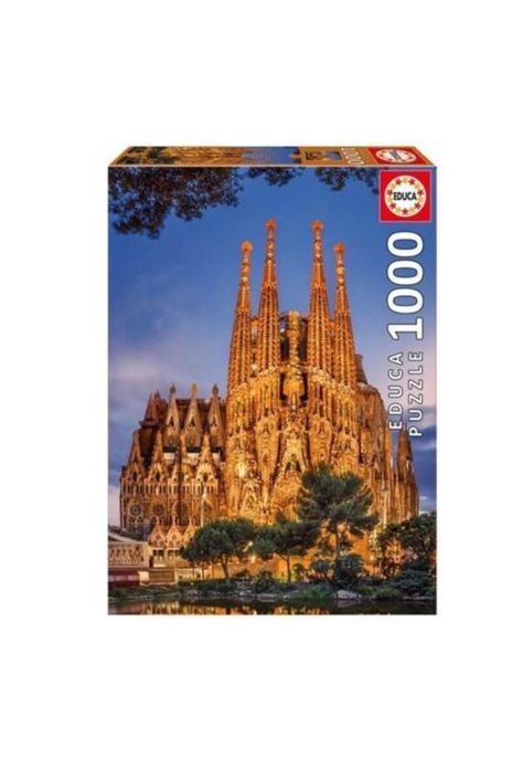 Puzzle Rompecabezas 1000 piezas Sagrada Familia Educa-0