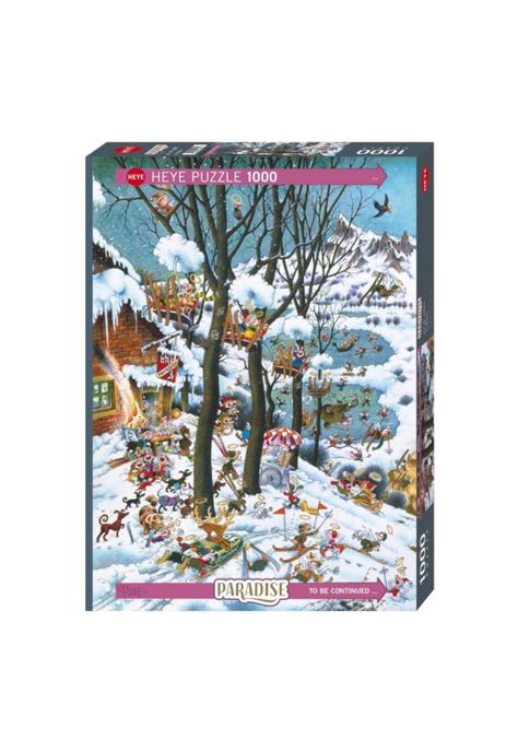 Puzzle Heye 1000 – Paradise In Winter-0