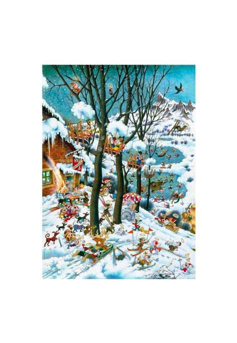 Puzzle Heye 1000 – Paradise In Winter-1