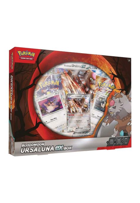 Pokémon Bloodmoon Ursaluna ex Box Inglés-0