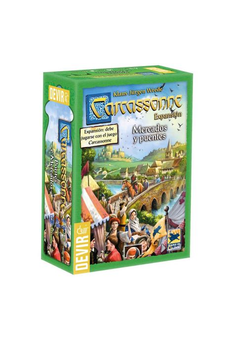 Carcassonne: Mercados y Puentes 2da Edición-0