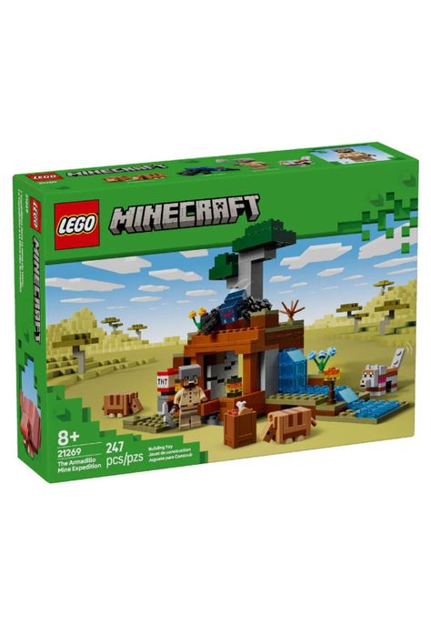 Lego Minecraft La Expedición a la Mina del Armadillo (21269)-0