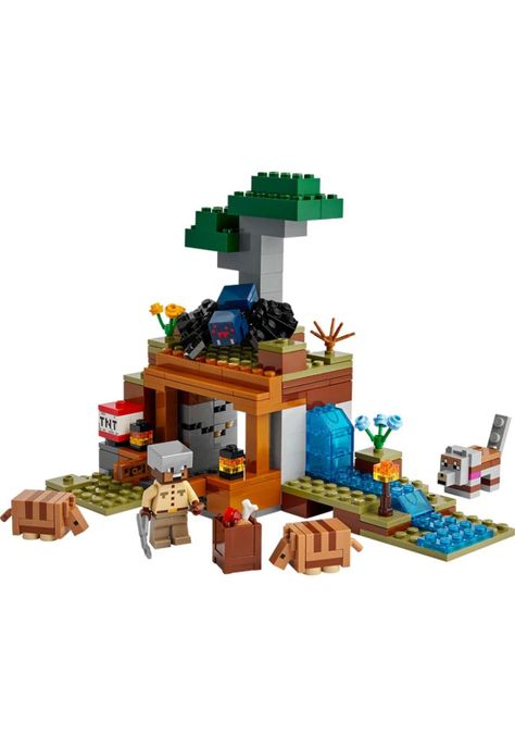 Lego Minecraft La Expedición a la Mina del Armadillo (21269)-1
