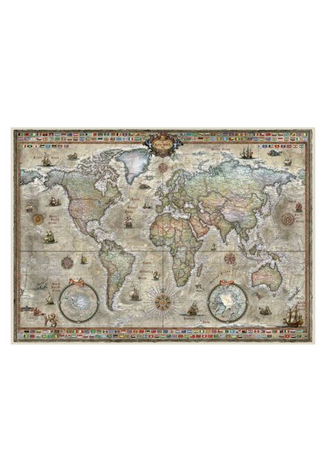 Puzzle Heye 1000 - Retro World-1