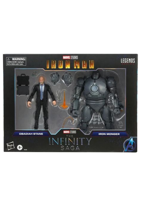 Obadiah Stane y Iron Monger - Marvel Legends-0