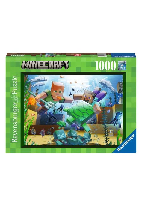 Puzzle Rompecabezas Ravensburger Minecraft 1000 piezas Mosaic-0