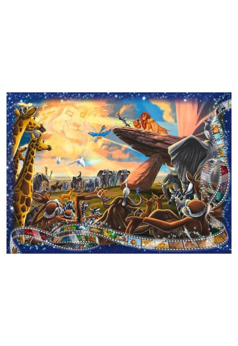 Puzzle Rompecabezas Ravensburger Disney 1000 piezas El Rey León-1