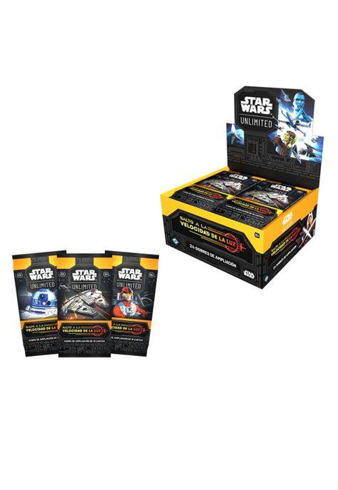 Star Wars Unlimited Jump to Lightspeed Display 24 Sobres Español-2