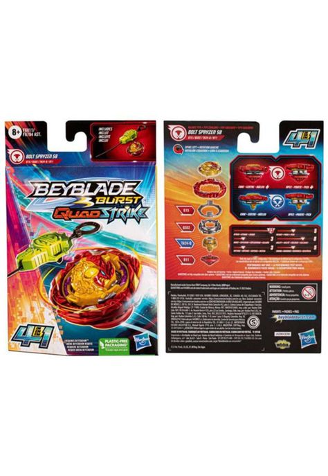 Beyblade Burst Quadstrike Bolt Spryzen S8-0
