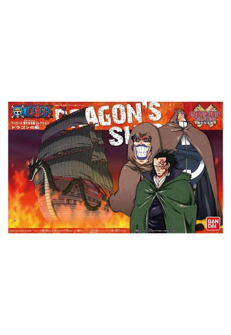 One Piece Model Kit Grand Ship Collection Dragon's Ship-0