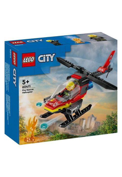 Lego Helicóptero de Rescate de Bomberos-0