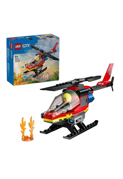 Lego Helicóptero de Rescate de Bomberos-1