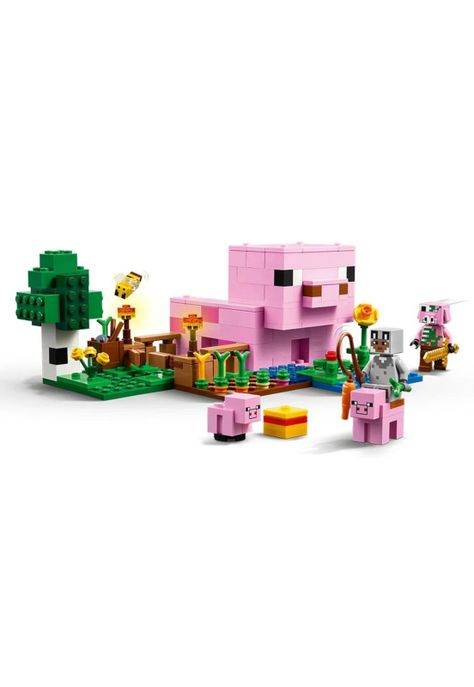 Lego Minecraft La Casa Cerdo Bebé (21268)-1