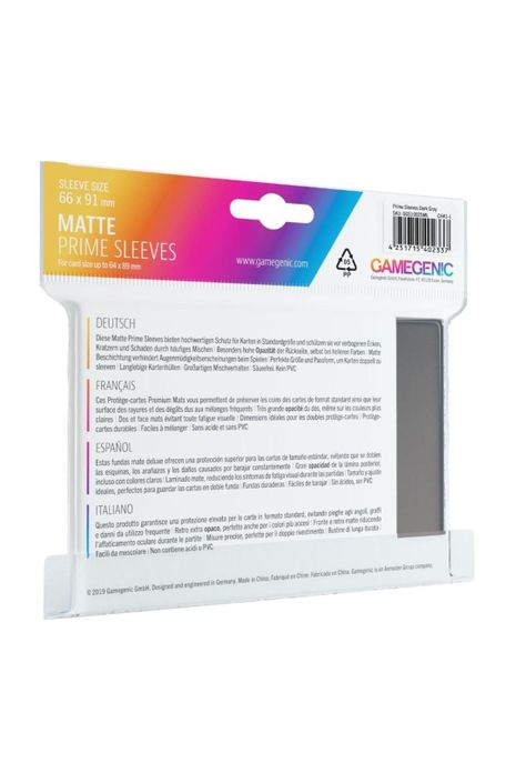 Fundas Matte Prime BG Dark Grey Standard-1