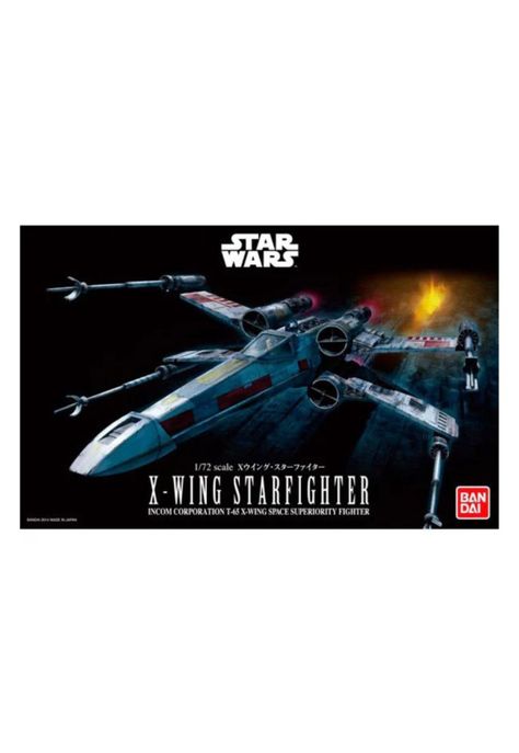 Star Wars Model Kit Escala 1/72 X-Wing Starfighter-0