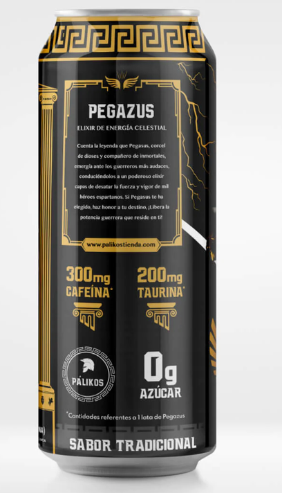 Bebida Energética - 300 Cafeina PACK 6 - PEGAZUS-2