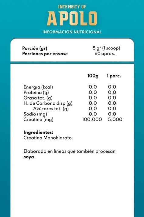 Pack Guerrero-1 Whey Protein Zeus 1 kg Vainilla + Creatina apolo 300 g -1