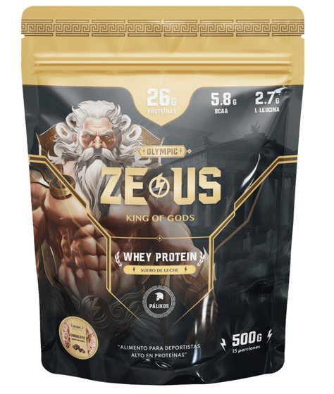Proteina Zeus 500 g / sabor Chocolate / formato Doypack-0
