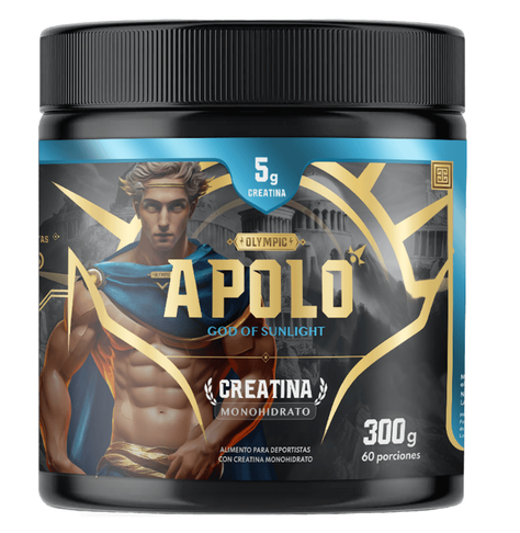 Creatina Apolo 300 g - Micronizada 60 porciones-0
